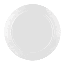 Elite Global Solutions 7 1/2" Round Melamine Salad Plate, White (B75R-W) thumbnail 5