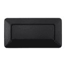 Elite Global Solutions Rectangular Melamine Dinner Plate - 15" x 8", Black (B815RC-B) thumbnail 2