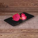 Elite Global Solutions Rectangular Melamine Dinner Plate - 15" x 8", Black (B815RC-B) thumbnail 7