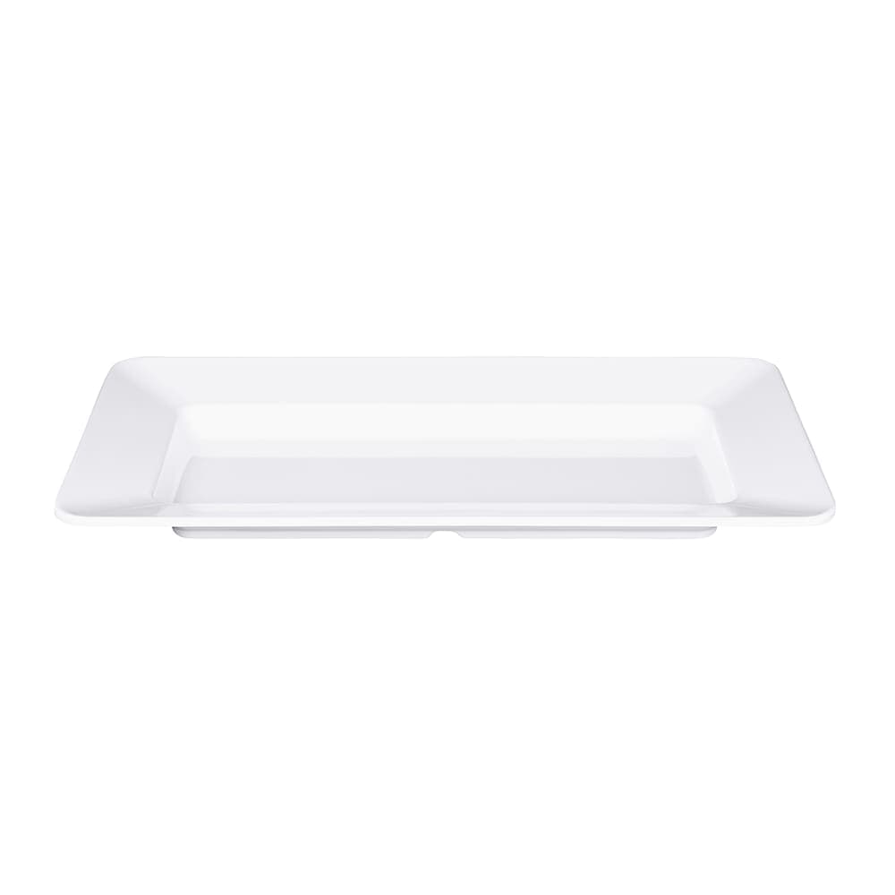 Elite Global Solutions Rectangular Melamine Dinner Plate - 15" x 8", White (B815RC-W)