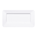 Elite Global Solutions Rectangular Melamine Dinner Plate - 15" x 8", White (B815RC-W) thumbnail 2