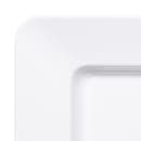 Elite Global Solutions Rectangular Melamine Dinner Plate - 15" x 8", White (B815RC-W) thumbnail 4