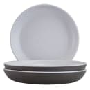 Elite Global Solutions 8 1/2" Round Melamine Salad Plate, Chocolate/White (B85R2T-WS/CH) thumbnail 4