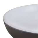 Elite Global Solutions 8 1/2" Round Melamine Salad Plate, Chocolate/White (B85R2T-WS/CH) thumbnail 6