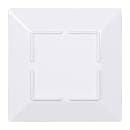 Elite Global Solutions 8" Square Melamine Salad Plate, White (B8SQ-W) thumbnail 4