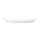 Elite Global Solutions 13 1/4" x 9 5/8" Oval Simplicity Platter - Melamine, White (B913OV-W) thumbnail 3