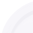 Elite Global Solutions 9" Round Melamine Dinner Plate, White (B91PL-W) thumbnail 5