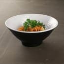 Elite Global Solutions 14 oz Round Melamine Bowl, Black/White (D1005RR-BW) thumbnail 7