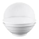 Elite Global Solutions 24 oz Round Melamine Bowl, White (D1007RR-W) thumbnail 6