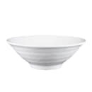 Elite Global Solutions 40 oz Round Melamine Bowl, White (D1008RR-W) thumbnail 2