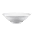 Elite Global Solutions 55 oz Round Melamine Bowl, White (D1010RR-W) thumbnail 2