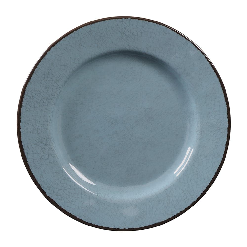 Elite Global Solutions 10 1/2" Round Melamine Dinner Plate, Cameo Blue (D1025M-CB)