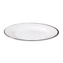 Elite Global Solutions 10 1/2" Round Melamine Dinner Plate, White (D1025M-W) thumbnail 2
