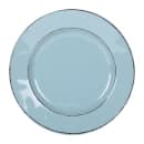 Elite Global Solutions 10 1/2" Round Melamine Dinner Plate, Cameo Blue (D1025T-CB) thumbnail 2