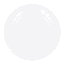 Elite Global Solutions 10 3/4" Round Melamine Dinner Plate, White (D1075PL-W) thumbnail 2