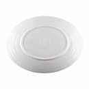 Elite Global Solutions 10 1/4" x 7 3/4" Oval Pebble Creek Platter - Melamine, White (D107RR-W) thumbnail 4