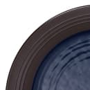 Elite Global Solutions 11" Round Melamine Dinner Plate, Lapis/Chocolate (D1098GM-LAP/CH) thumbnail 5
