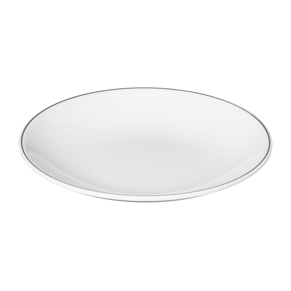 Elite Global Solutions 6 1/4" Round Melamine Dessert Plate, White (D1106L-W)
