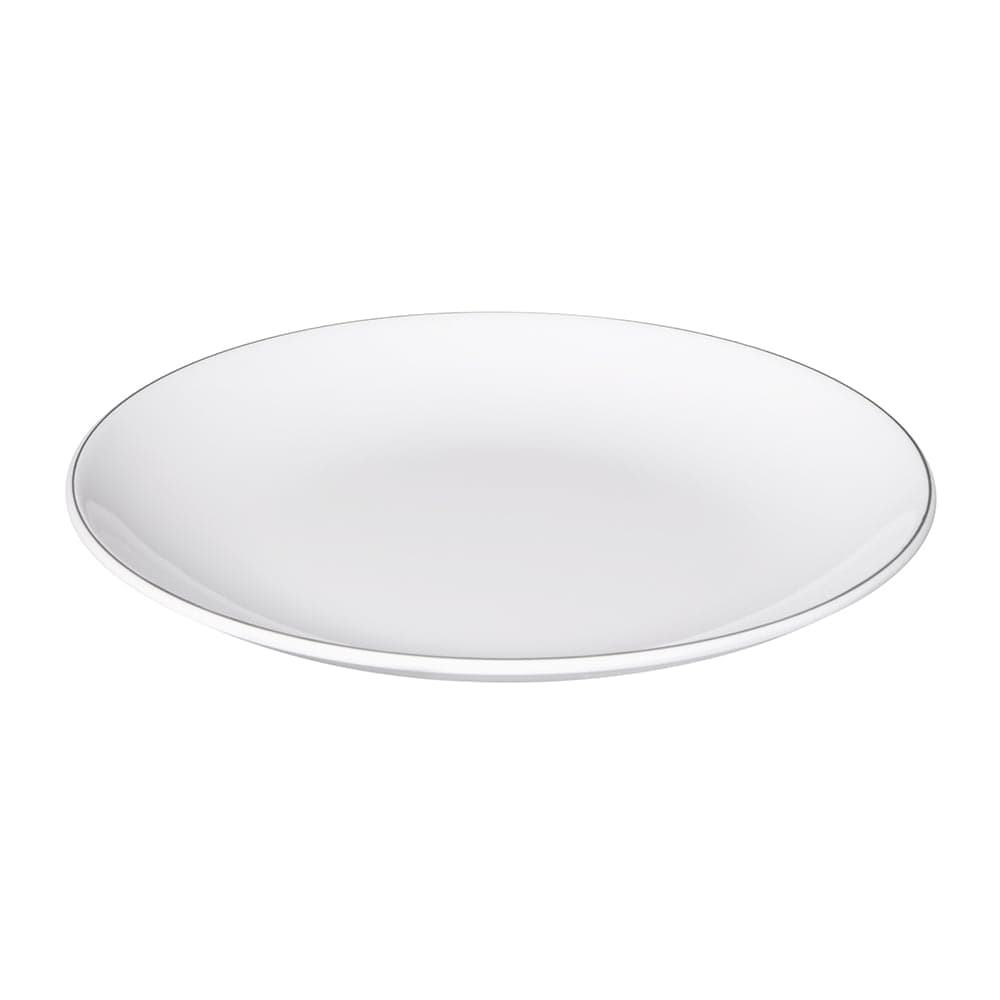 Elite Global Solutions 9" Round Melamine Dinner Plate, White (D1109L-W)