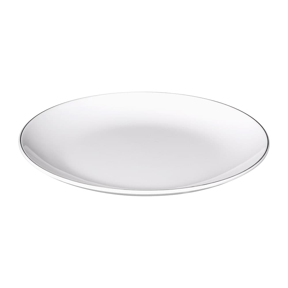 Elite Global Solutions 10" Round Melamine Dinner Plate, White (D1110L-W)