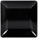 Elite Global Solutions 11" Square Melamine Dinner Plate, Black (D1111SQ-B) thumbnail 2