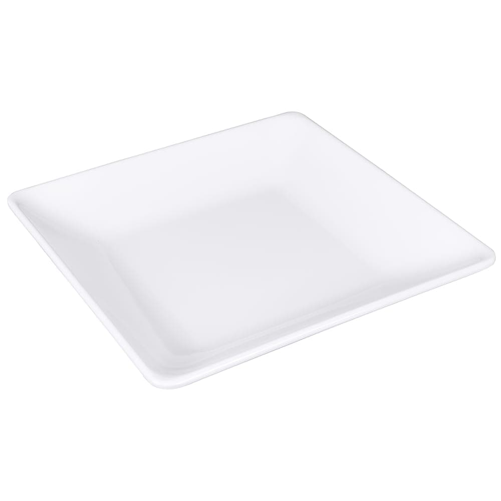 Elite Global Solutions 11" Square Melamine Dinner Plate, White (D1111SQ-W)