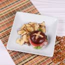 Elite Global Solutions 11" Square Melamine Dinner Plate, White (D1111SQ-W) thumbnail 6