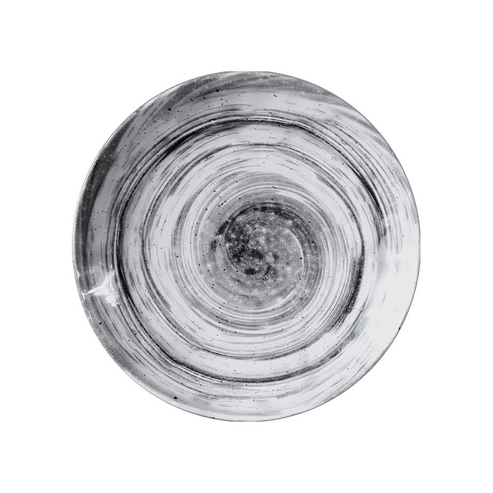 Elite Global Solutions 11" Round Melamine Dinner Plate, Black (D1115R-BD)