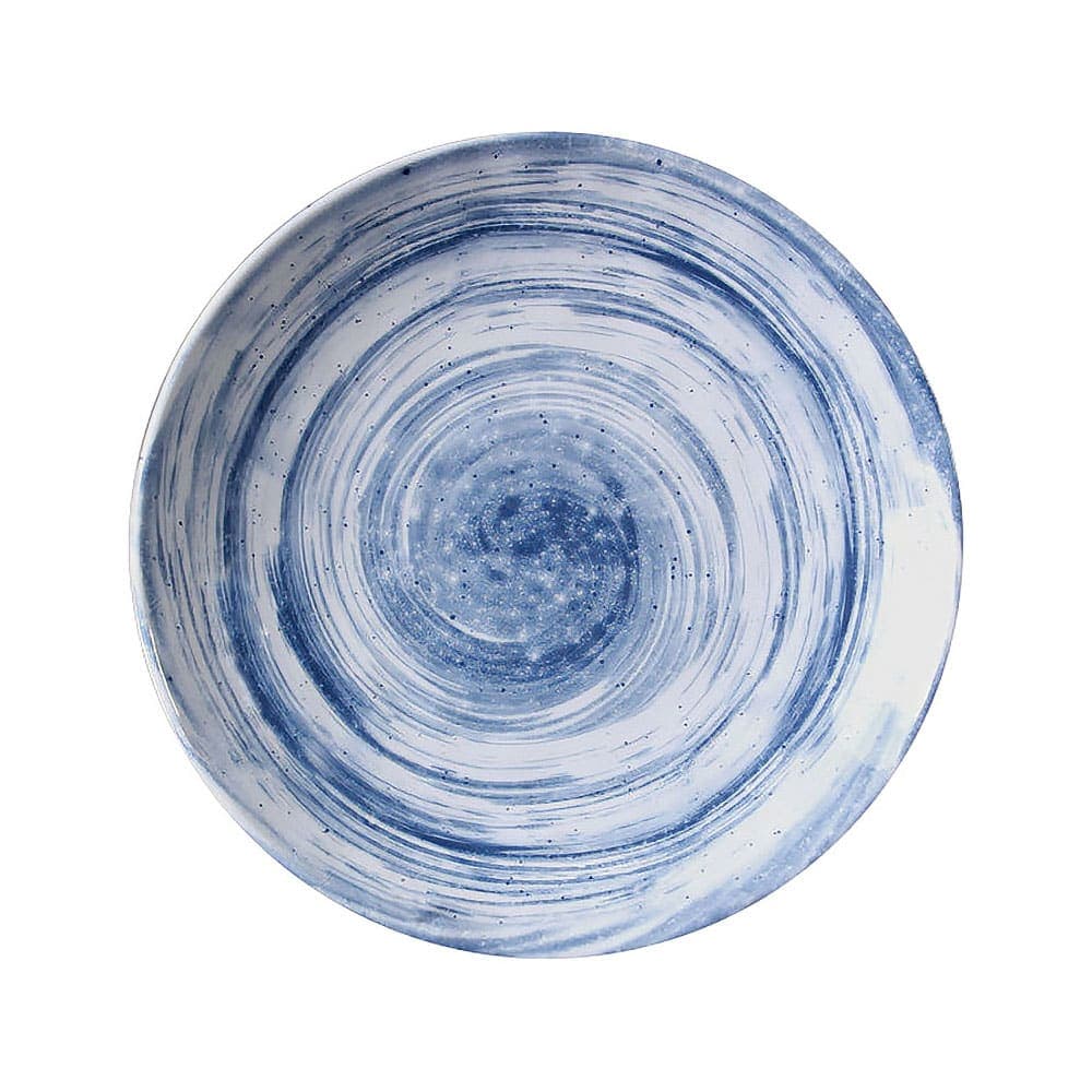 Elite Global Solutions 11" Round Melamine Dinner Plate, Navy (D1115R-ND)