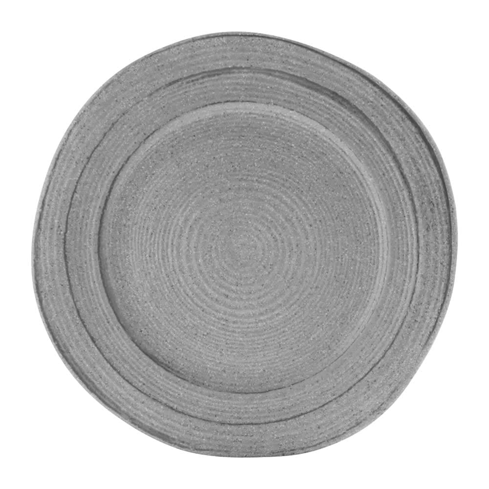 Elite Global Solutions 11 3/4" Round Melamine Dinner Plate, Granite Stone (D1134ST-GSD)