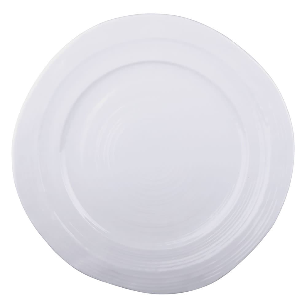 Elite Global Solutions 11 3/4" Round Melamine Dinner Plate, White (D1134-W)