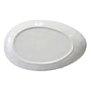 Elite Global Solutions 11 1/4" x 7 1/2" Oval Melamine Dinner Plate - Taupe (D1172OV-TD) thumbnail 5