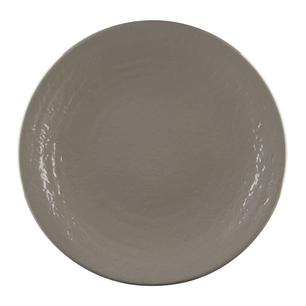 Elite Global Solutions 11 7/8" Round Melamine Dinner Plate, Mushroom (D117RR-MR)