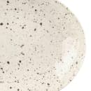 Elite Global Solutions 11" x 8 3/8" Oval Melamine Dinner Plate - Chocolate Chip (D1181OV-CC) thumbnail 5