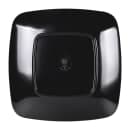 Elite Global Solutions 11 3/8" Square Melamine Dinner Plate, Black (D11SQR-B) thumbnail 4