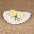 Elite Global Solutions 10 1/4" Triangular Melamine Dinner Plate, White (D11T-W) thumbnail 7