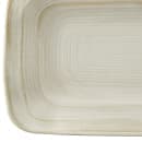 Elite Global Solutions Rectangular Melamine Dinner Plate - 12" x 7", Off White Stone (D127PLST-OWD) thumbnail 5