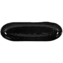 Elite Global Solutions 13" x 4" Oval Tuscany Tray - Melamine, Black (D134-B) thumbnail 2