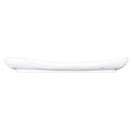 Elite Global Solutions 13" x 4" Oval Tuscany Tray - Melamine, White (D134-W) thumbnail 3