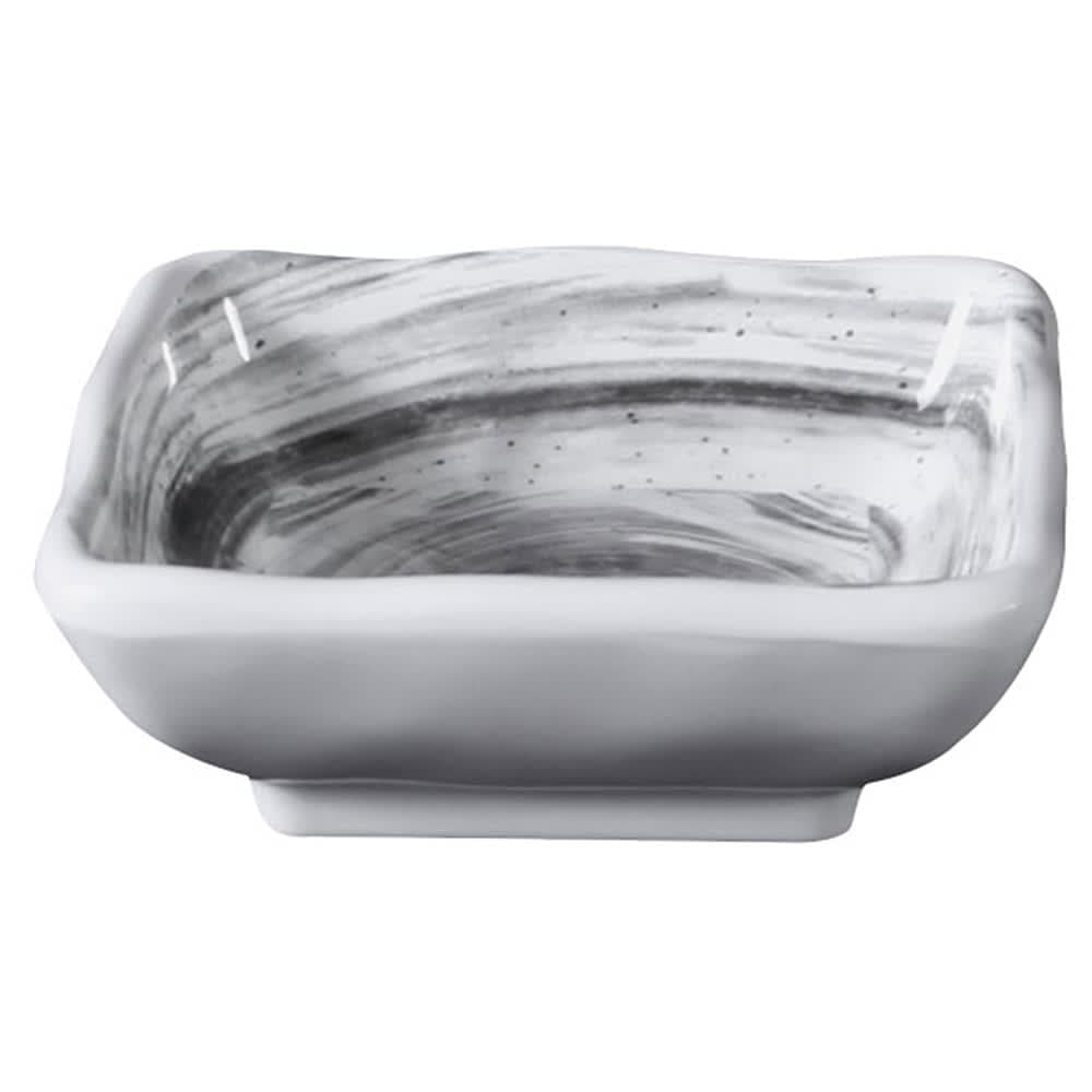 Elite Global Solutions 2 oz Melamine Ramekin, Black (D21SQ-BD)