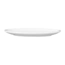 Elite Global Solutions 9" x 6 1/4" Oval Melamine Salad Plate - White (D2209L-W) thumbnail 3