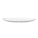 Elite Global Solutions 11" x 7 7/8" Oval Melamine Dinner Plate - White (D2211L-W) thumbnail 3