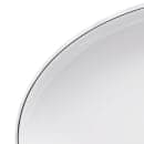 Elite Global Solutions 11" x 7 7/8" Oval Melamine Dinner Plate - White (D2211L-W) thumbnail 5