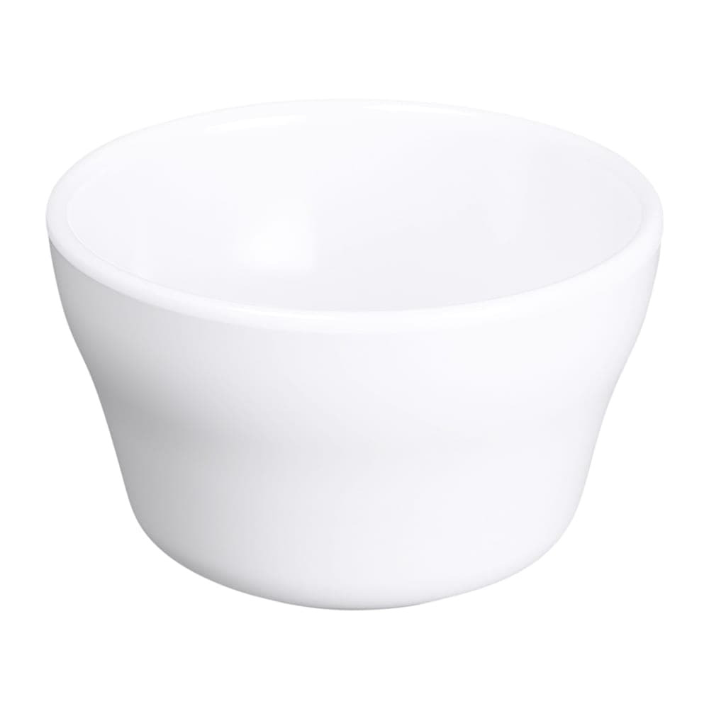 Elite Global Solutions 9 oz Round Melamine Bowl, White (D2418-W)