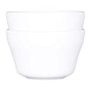 Elite Global Solutions 9 oz Round Melamine Bowl, White (D2418-W) thumbnail 6