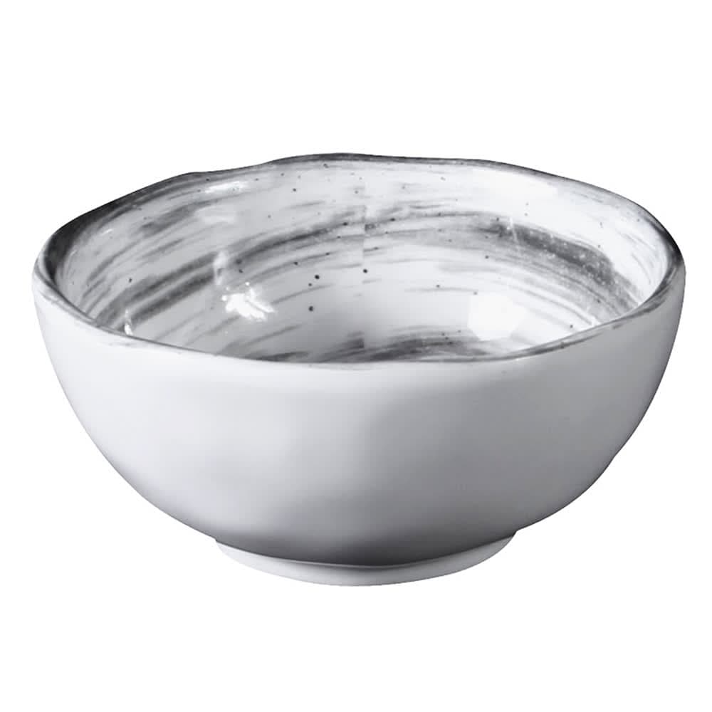 Elite Global Solutions 5 oz Round Melamine Bowl, Black (D31R-BD)