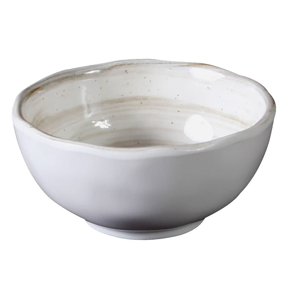 Elite Global Solutions 5 oz Round Melamine Bowl, Taupe (D31R-TD)