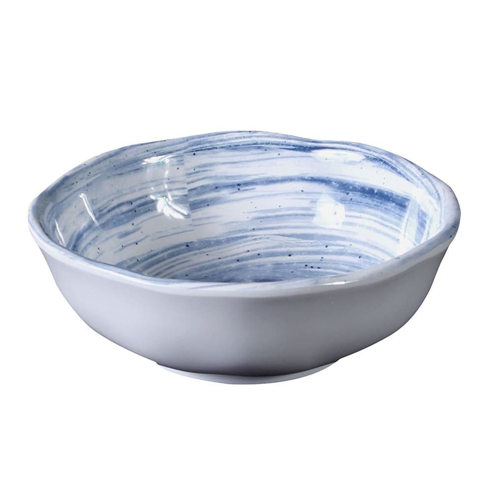 Elite Global Solutions 9 oz Round Melamine Bowl, Navy (D4134R-ND)