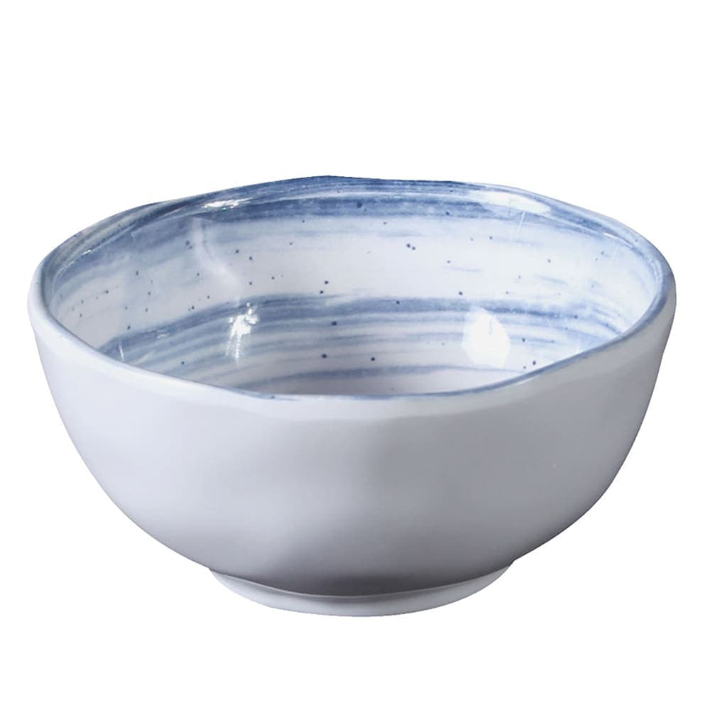 Elite Global Solutions 9 oz Round Melamine Bowl, Navy (D4142R-ND)