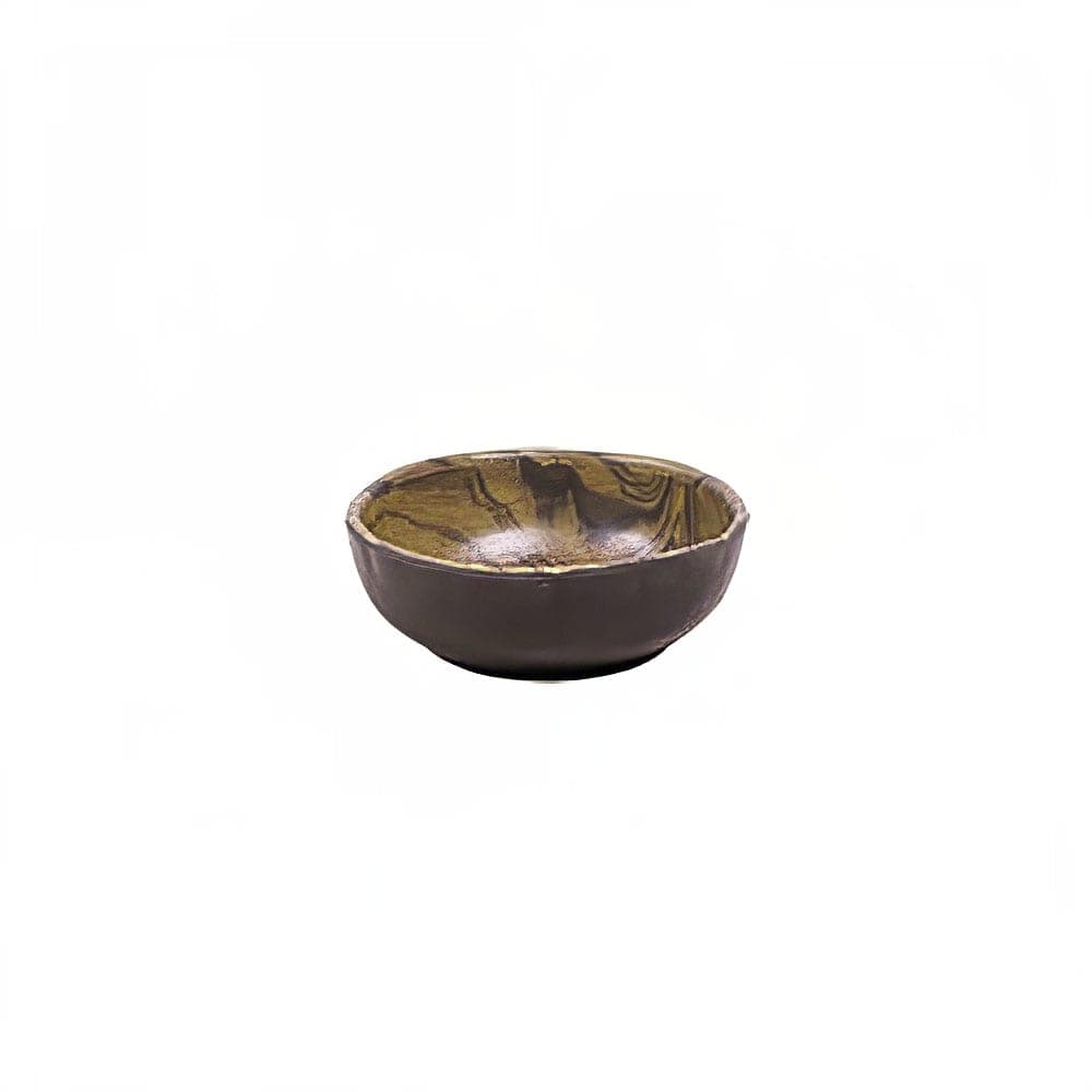 Elite Global Solutions 11 oz Round Melamine Sequoia Bowl (D41RB-SEQ)